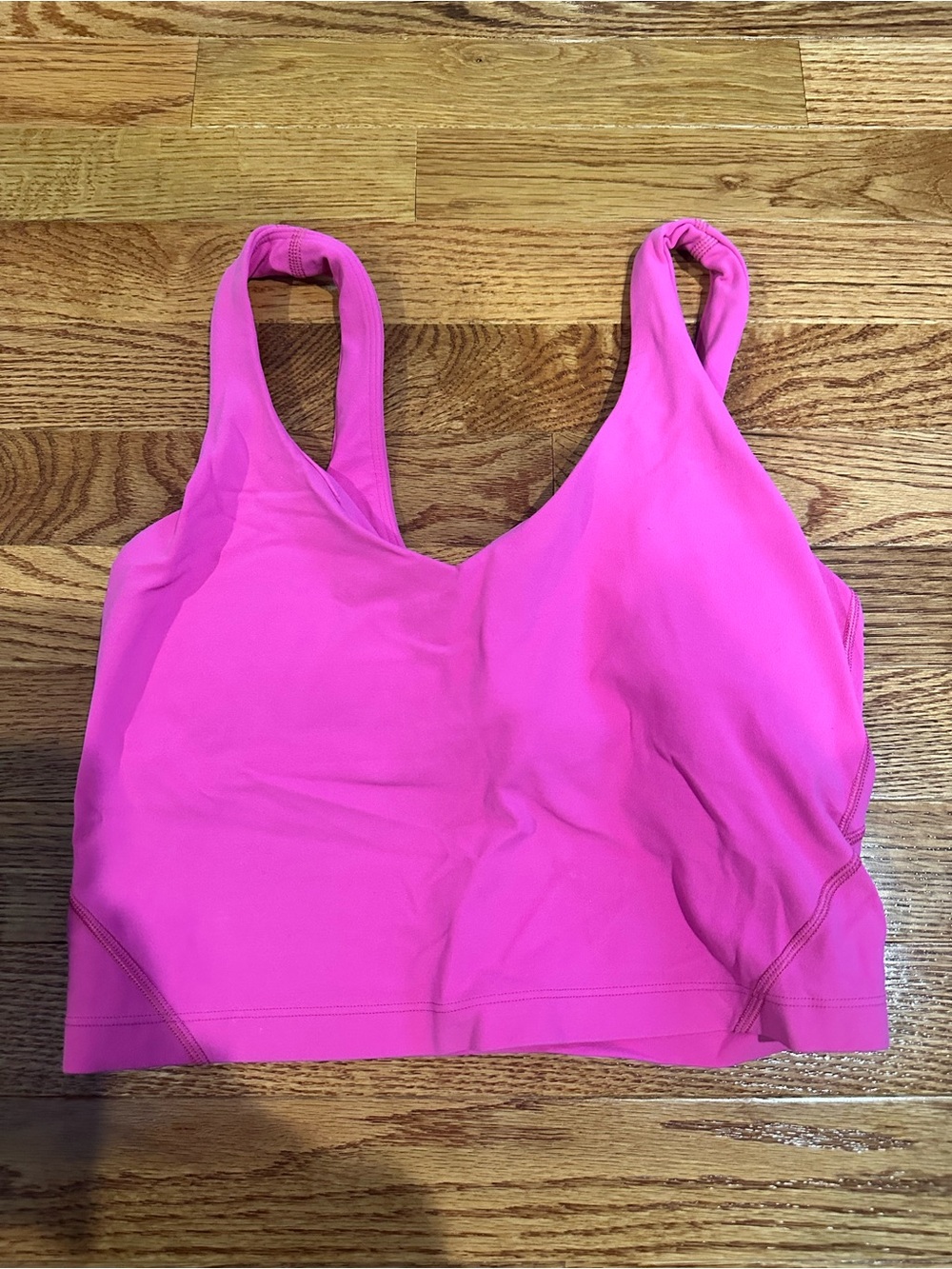 Lululemon Women’s Pink Supportive Bralette Crop Top